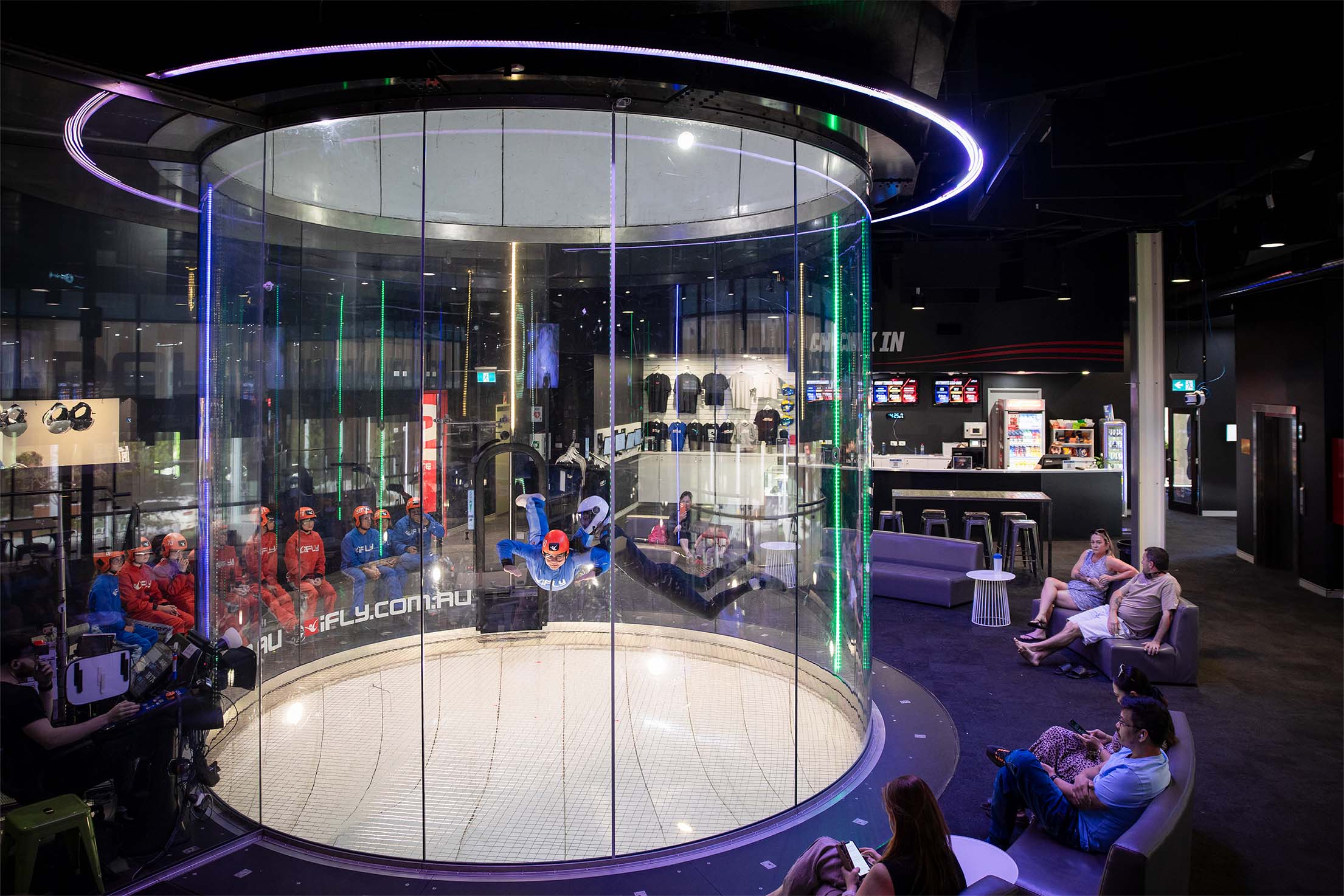 iFLY Downunder in Penrith, Sydney.